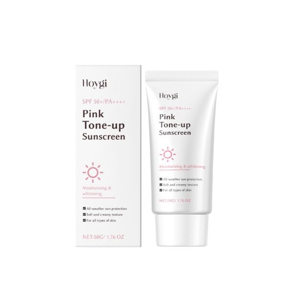 Hoygi Pink Brightening Protective Cream