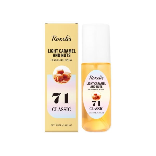 Roxelis Light Caramel Body Fragrance Spray