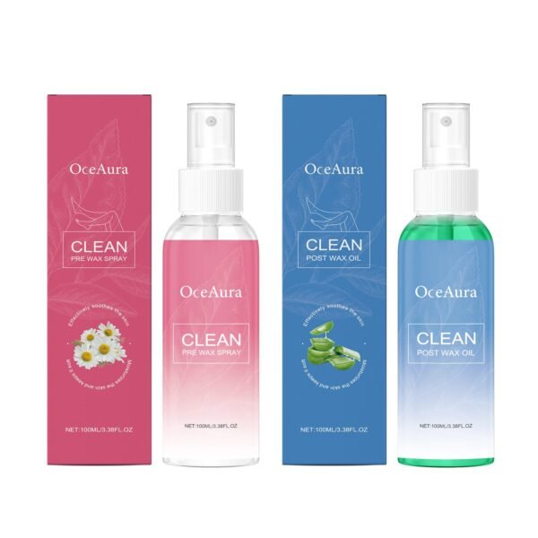 OceAura Pre and Post Hair Removal Care Spray